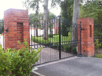Protech Powder Coating, Norfolk, Powder Coating Cast Iron and Cast Alloy Garden Furniture, Garden Gates, Property Gates restored and powder coated
