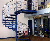 Protech Powder Coating, Norfolk, Powder Coated Stairway